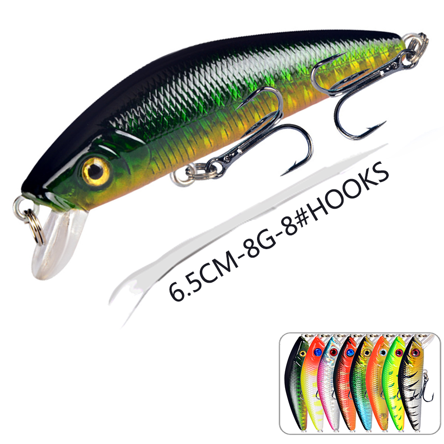 Fishing Lure Jerkbait - Jerkbait Minnow Kurbel köder Angeln lockt