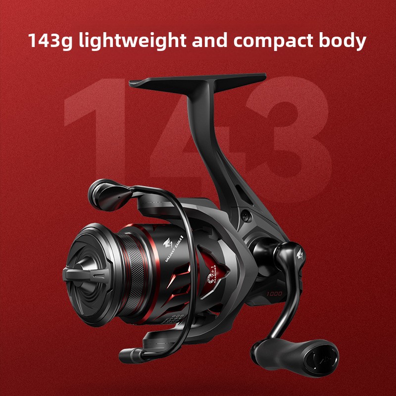 Kastking Reel Zephyr - Castin24Black Hongshun Micro Spinnrolle Ultraleichte Angelrolle
