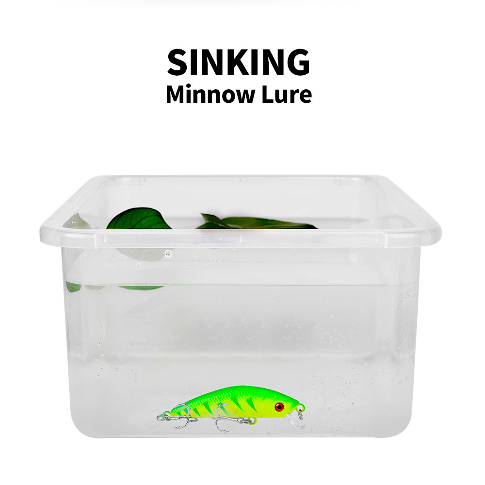 Jerkbait Minnow Kurbel köder A – Fishing Lure Jerkbait Bewertung und Preis