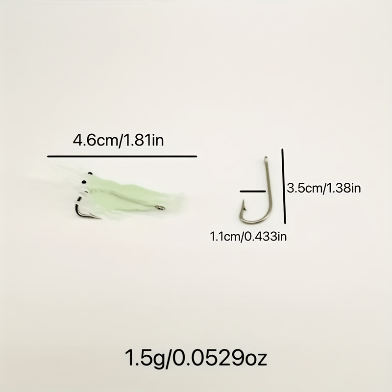 10 Stück leuchtende Garnelen-A – Fishing Lure Soft Plastic Bewertung und Preis