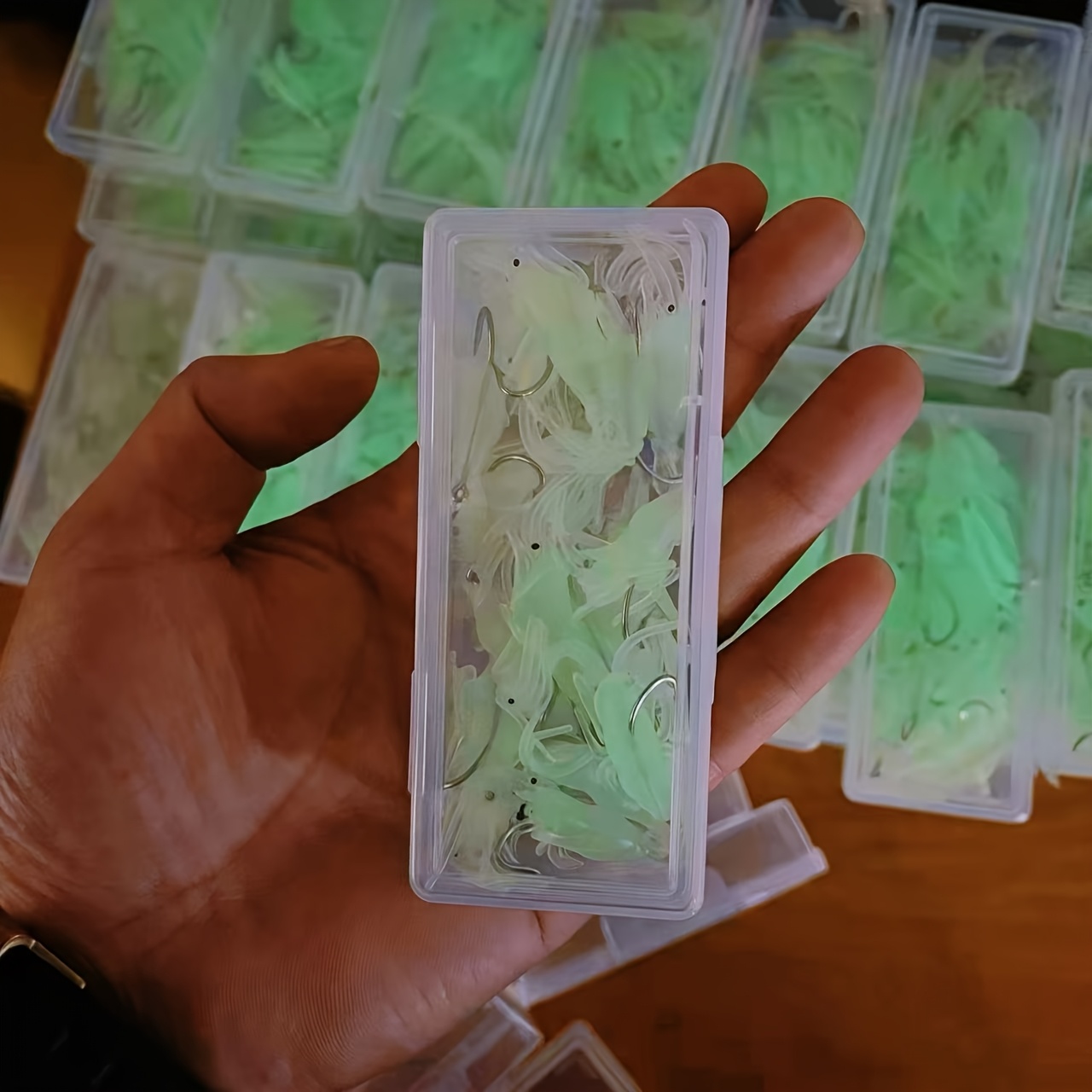 10 Stück leuchtende Garnelen-A – Fishing Lure Soft Plastic Bewertung und Preis
